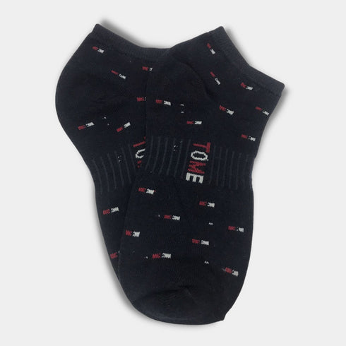 Tommy Multi Doted Premium Quality Ankle Socks Navy Blue
